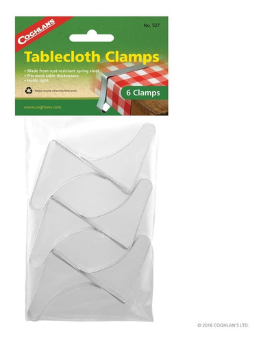 Abrazaderas De Mantel Coghlan´s Tablecloth Clamps