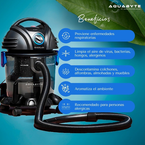 35% Dscto Aquabyte Filtro De Agua 15l, Agua/polvo, Sin Funda