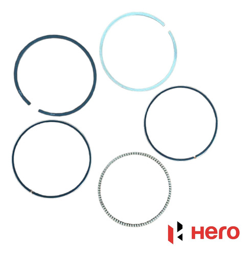Juego Anillo Piston Std Hero Original Eco 150 Tr M08010014