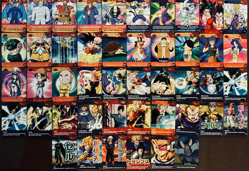 46 Tarjetas De La Trilogía Imagics De Dragon Ball (Usado)