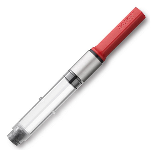 Convertidor de pluma estilográfica Lamy Z28 Piston, tinta exterior, rojo