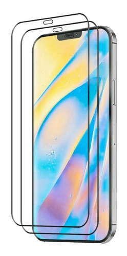 Vidrio Templado Full Glue Compatible Con iPhone XS