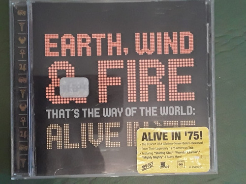 Cd Earth, Wind & Fire - Alive In ´75! 