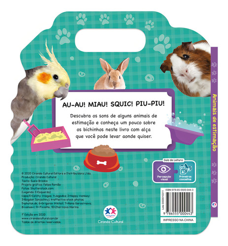 Animais de estimação, de Brooks, Susie. Lendo por aí Editorial Ciranda Cultural Editora E Distribuidora Ltda., capa mole em português, 2021