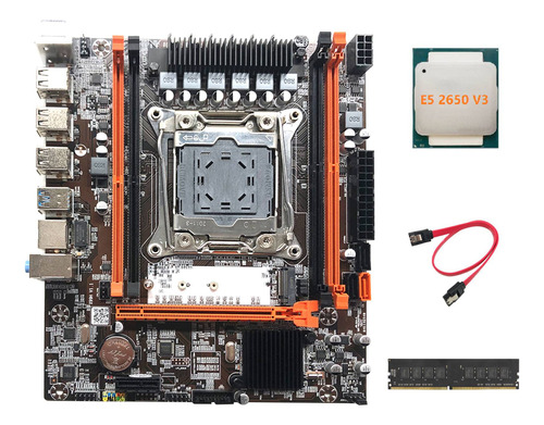 Placa Base X99h Lga2011-3 Compatible Con Placa Base De Compu