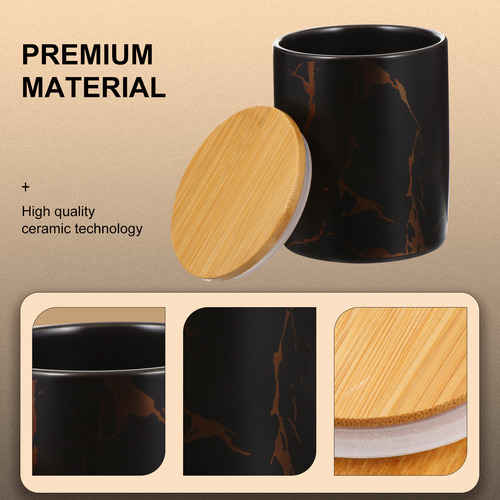 Tarro De Almacenamiento De Mármol Sealing Can