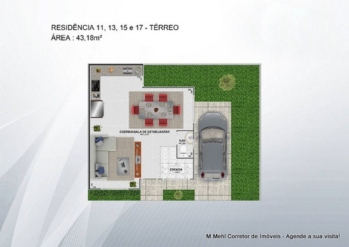 Imagem 28 de 30 de Sobrado Em Condomínio Com 3 Dormitórios À Venda Com 105m² Por R$ 598.900,00 No Bairro Uberaba - Curitiba / Pr - M2ub-rbg161718