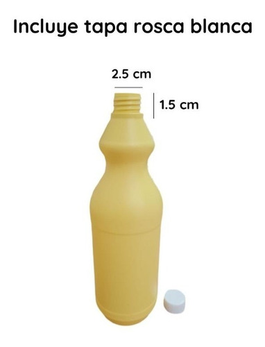 Envases Plasticos Botellas Lavandina 1 Litro X 200 Un