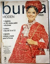 Comprar Set 3 Revistas Burda,patrones Años 1969-1970 Regular Estado.