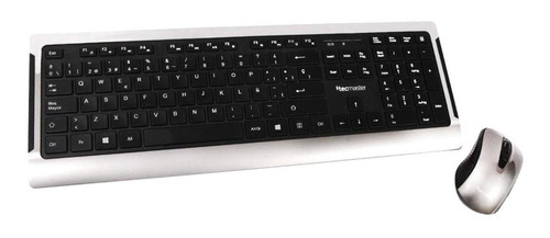 Mouse Y Teclado Inalambrico Tecmaster Teclas Planas Ld100