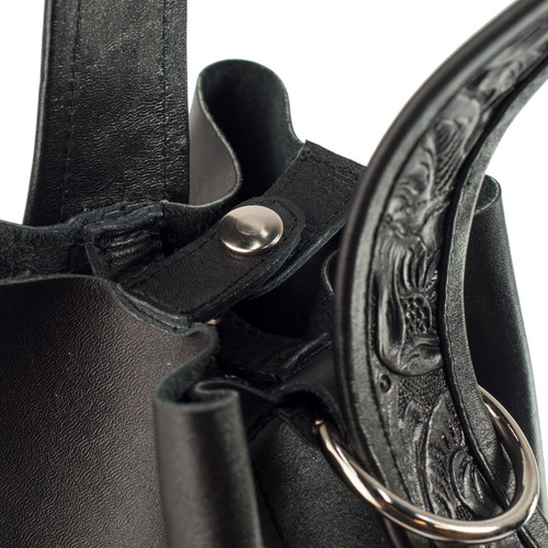 Imagen 6 de 7 de Bolsa Para Dama Piel Genuina Bolso Mujer Moda