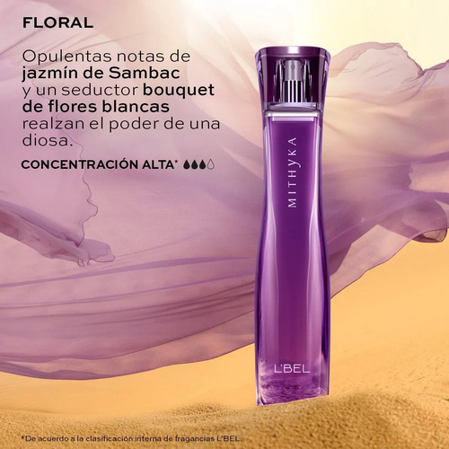 Ésika Vibranza 45 Ml + L'bel Mithyka Set 2 Fragancias Mujer