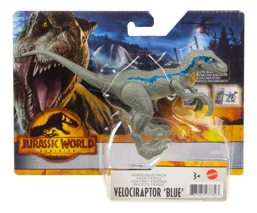 Jurassic World Velociraptor Blue Dinosaurio Nuevo 