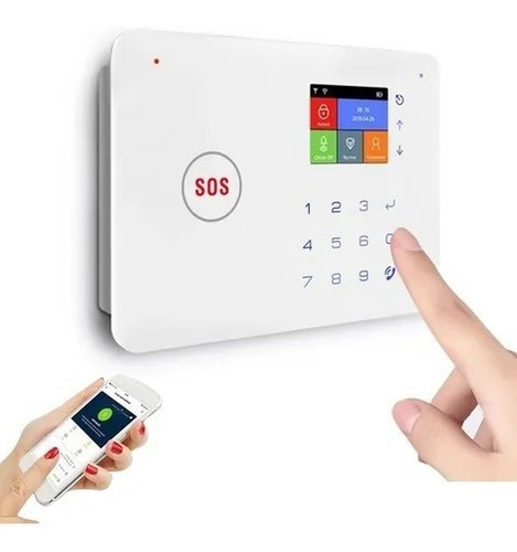 Kit Sistema De Alarma Seguridad Wifi +gsm Casa Local Empresa