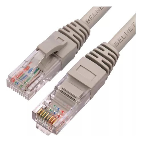 Cable De Red 2 Mts Cat5 Patch Cord Rj45 Utp Lan Ethernet