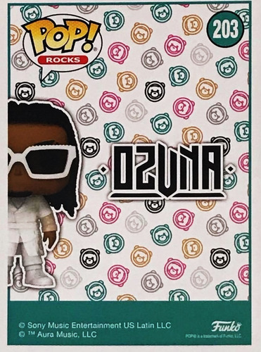 Funko Pop Rocks Ozuna #203