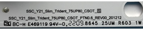 Led's Lg Eav65035101 75uq8000aub (Usado)