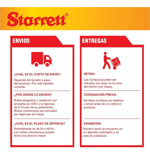 Máquina Sierra Sin Fin Starrett