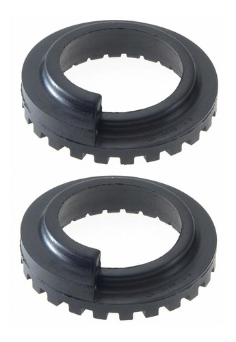 Pair Set Of 2 Front Upper Susp Coil Spring Seats For