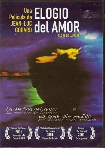 Elogio Del Amor - Jean Luc Godard - Dvd