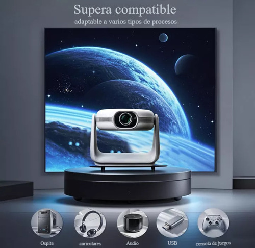 Proyector Profesional 4k Max Hd Android Wifi Led T269 Pro