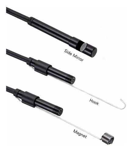 - Cámara Endoscópica De 8 Mm Y Boroscopio Con Cable Rígido