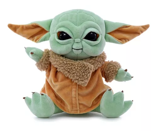 Boneco Baby Yoda Mandalorian Pelúcia Grogu Grande Tamanho Real Bebê Verde  Star Wars, Pelúcia Disney Usado 90410997