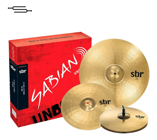 Set Platillos Sabian Sbr Performance 14 /16 /20 