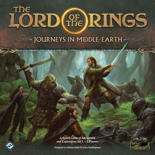 Lord Of The Rings: Journeys In Middle Earth Juego De Mesa