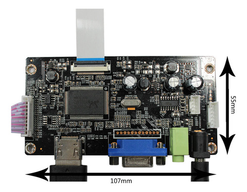 Vsdisplay Visualización Lcd Ips Vs133gf-b001 De 13.3 Pulgada