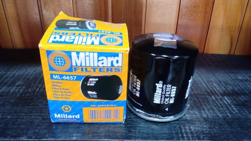 Imagen 2 de 2 de Filtro Aceite Millard Ml-6657, Mitsubishi Canter Fe 444 3.,