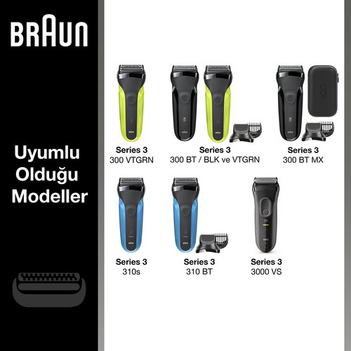 Cartucho De Papel Y Casete De Repuesto Para Braun Series 2