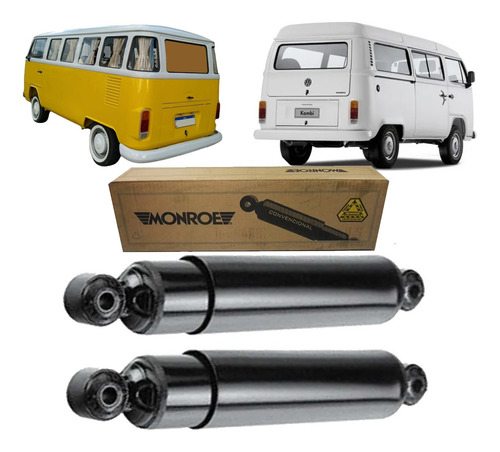 Par Amortecedor Traseiro Kombi Carat 1997 A 2014