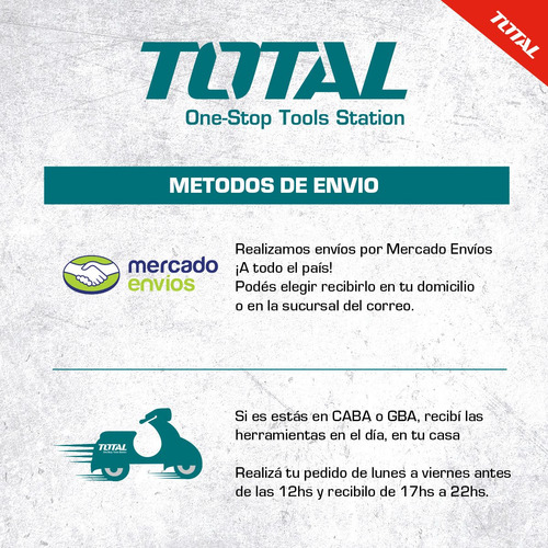 Imagen 8 de 8 de Compresor Inflador 12v Total