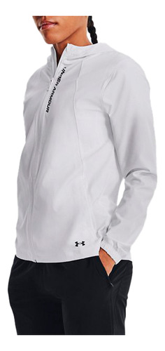 Campera Mujer Under Armour Outrun Blanco On Sports