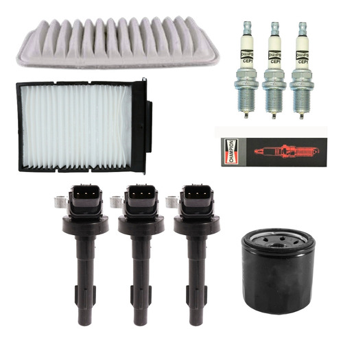 Kit Afinamiento Para Byd F0 1.0 2010 2016 9 Piezas