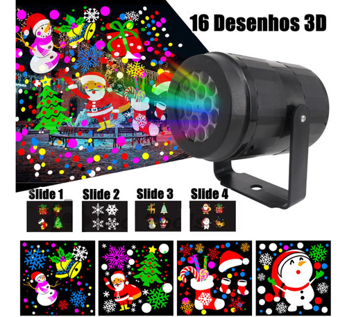 Proyector De Luz Láser Led De Navidad Y Navidad