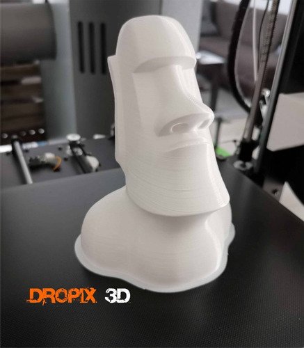 Moai De Decoraciòn Interior/exterior-dropix3d