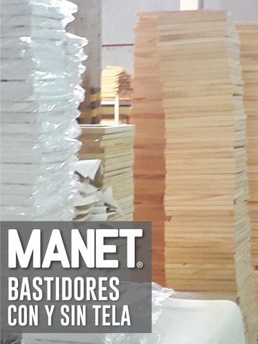 Bastidor Entelado Lienzo Acrilico Oleo Manet 100x120 Slimn