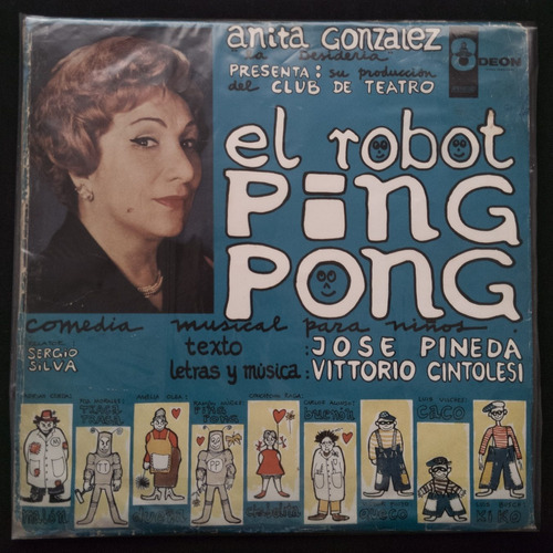 Lp Anita Gonzalez - El Robot Ping Pong. J 