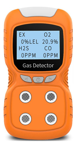 Monitor De Gas, Detector De Vibraciones, Pantalla Lcd Recarg