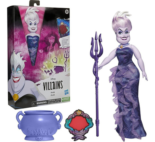 Muñeca Villana Ursula La Bruja Marina De Disney 11''