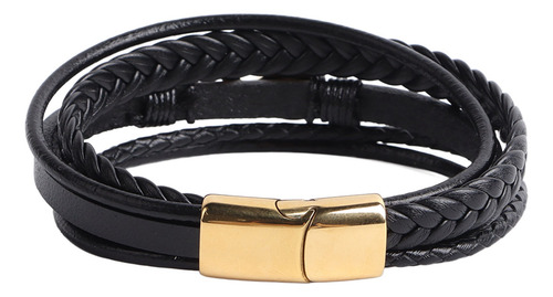 Pulsera Para Hombre Pulsera Estilo Cuero Pulsera Con