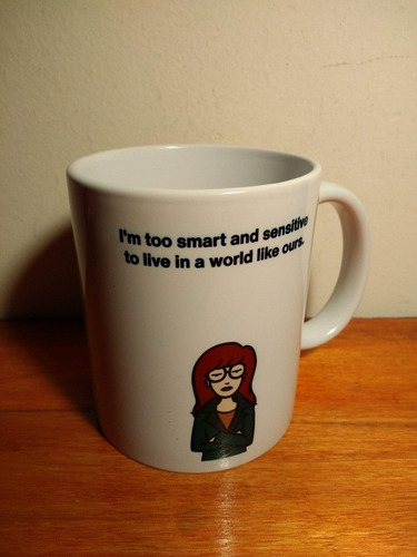 Imagen 3 de 4 de Taza Mug Design Daria - Serie Tv