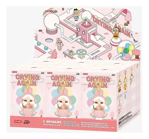 Boneca Crybaby Pop Mart Colecionável Kasing Labubu | MercadoLivre