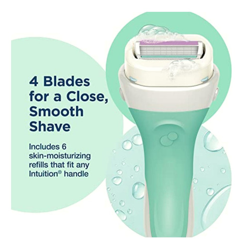 Schick Intuition Sensitive Moisturizing Razor Blade Refills
