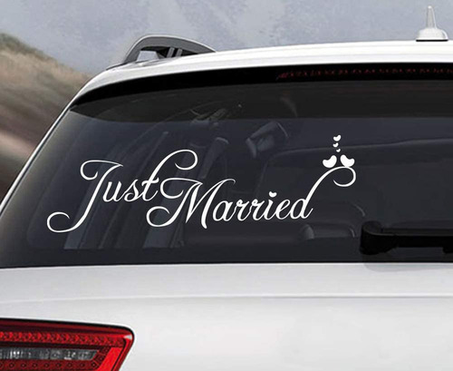 Adhesivo Vinilo Para Ventana Coche Decoracion Iglesia Boda