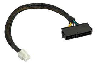 24 Pin To 6 Pin Atx Psu Power Adapter Cable For Dell Inspir.