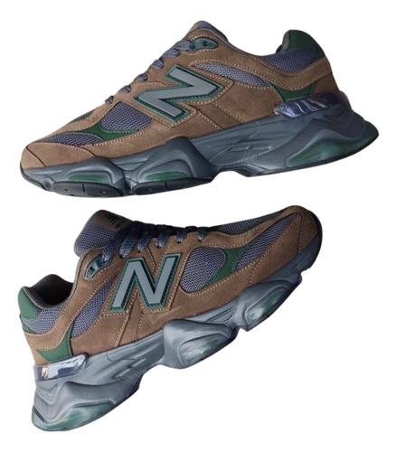Tenis Unisex New Balance 9060 Brown-green