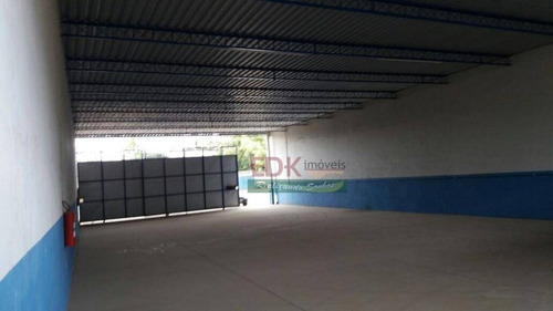 Imagem 1 de 8 de Galpão Para Alugar, 400 M² Por R$ 3.800,00/mês - Jardim Esperança - Jacareí/sp - Ga0154